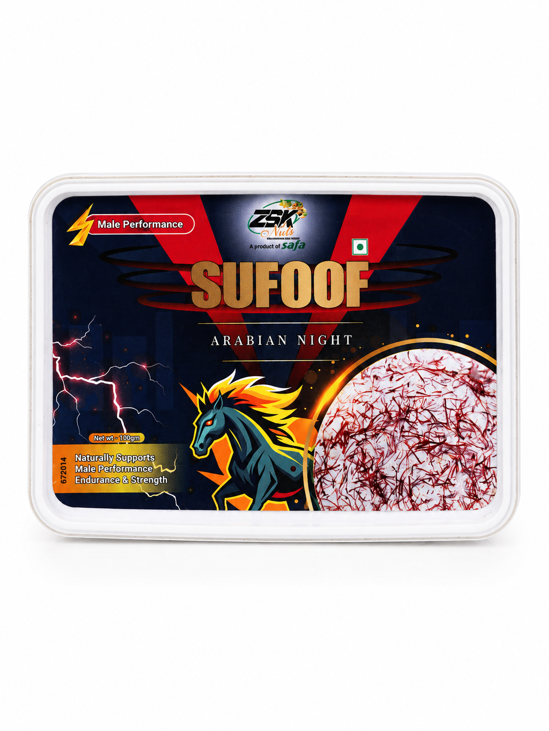 Zsk_sufoof_100gm Sufoof Arabian Night for Men - 100 gms - Image 1