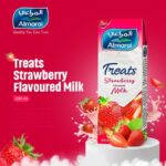Almarai Strawberry Flavoured Milk - 200 ml