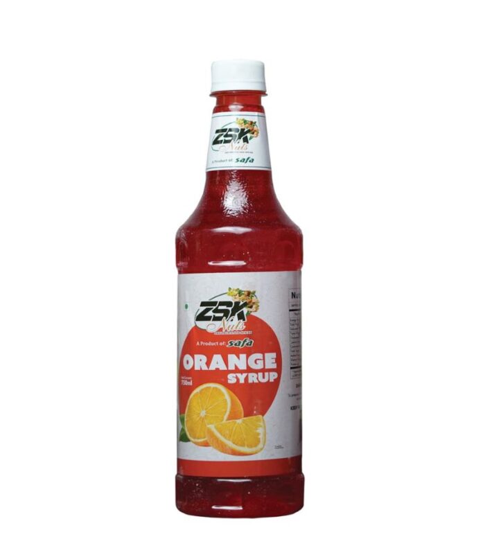 ZSK Mocktail Orange Syrup - 750ml - Image 1