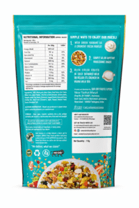 High Protein Muesli (Fruits, Nuts & Seeds) - 1kg - Image 2