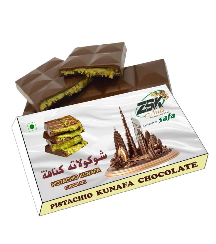 Dubai Spl. Kunafa Chocolate - 130gm - Image 4