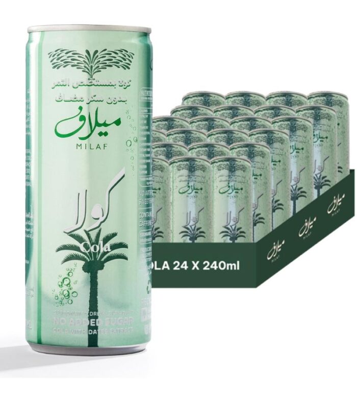 Milaf Cola - Zero Sugar Dates Soft Drink - 240ml - Image 4