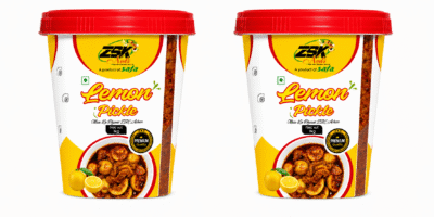 ZSK Lemon Pickle  1kg  + 1kg | Traditional Homemade Nimbu Achar