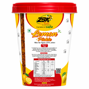 ZSK Lemon Pickle  1kg  + 1kg | Traditional Homemade Nimbu Achar - Image 2
