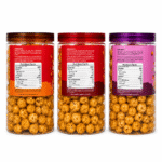 ZSK Roasted Makhana Combo Pack – Peri Peri, Tangy Tomato & Barbecue | Healthy Roasted Fox Nuts | 70g x 3 - Image 2