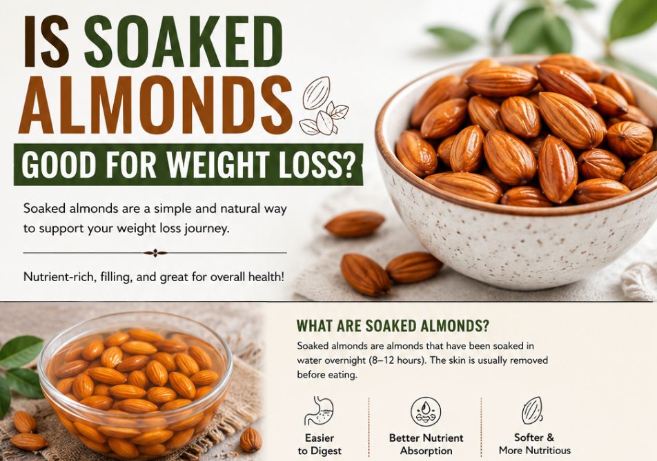 Is Soaked Almonds Good for Weight Loss? Benefits, Nutrition, and Best Ways to Eat Them